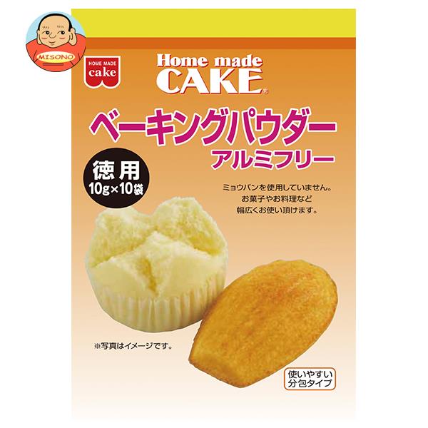 共立食品 徳用 ベーキングパウダー 100g(10g×10袋)×6袋入×(2ケース)| 送料無料 一般食品 袋 製菓材料 ..