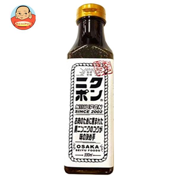 西友フーズ ニクポン 330ml×12本入×(2ケース)｜ 送料無料 一般食品 調味料 ポン酢 ぽん酢