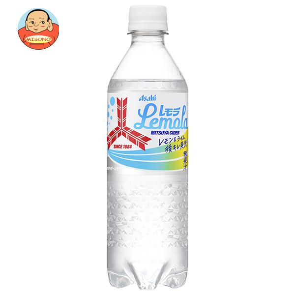 アサヒ飲料 三ツ矢サイダー レモラ 500mlペットボトル×24本入｜ 送料無料 炭酸飲料 レモン 檸檬 れもん ライム フルーツ 果物 PETのサムネイル