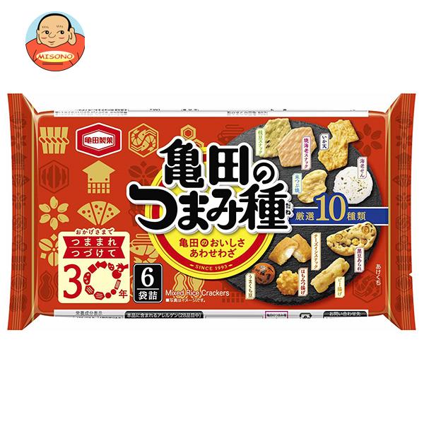 亀田製菓 亀田のつまみ種 120g×12袋入｜ 送料無料 おかき お菓子 ピーナッツ おやつ 袋 おつまみ