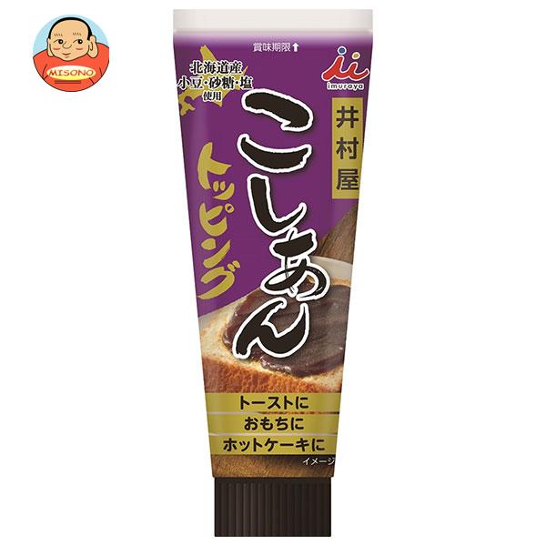 井村屋 こしあんトッピング 130g×24本入×(2ケース)｜ 送料無料 一般食品 和菓子 あんこ 餡