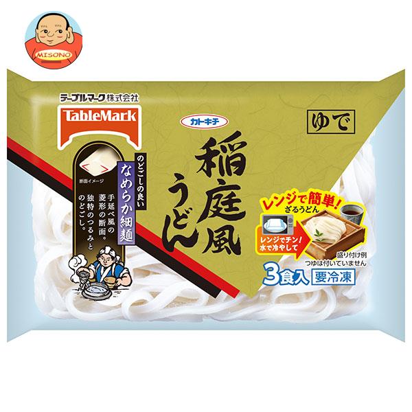 【冷凍商品】テーブルマーク 稲庭風うどん 3食×12袋入｜ 送料無料 冷凍食品 送料無料 うどん 稲庭うどんのサムネイル