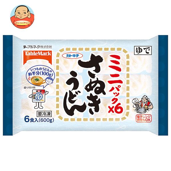 テーブルマーク ミニパック さぬきうどん 6食×12袋入 冷凍商品| 送料無料 冷凍食品 うどん さぬきうどん