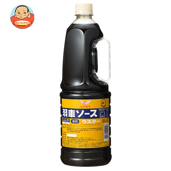 ハグルマ JAS標準 ウスターソース 1.8Lペットボトル×6本入｜ 送料無料 調味料 業務用 ソース