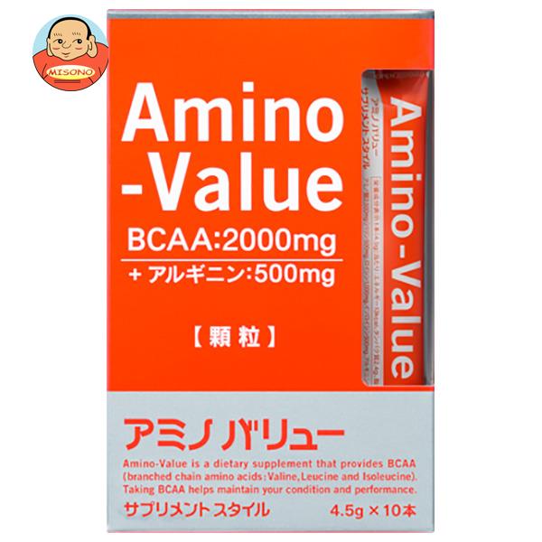 大塚製薬 アミノバリュー サプリメントスタイル 4.5g×10袋×20箱入×(2ケース)｜ 送料無料 スポーツ 顆粒..