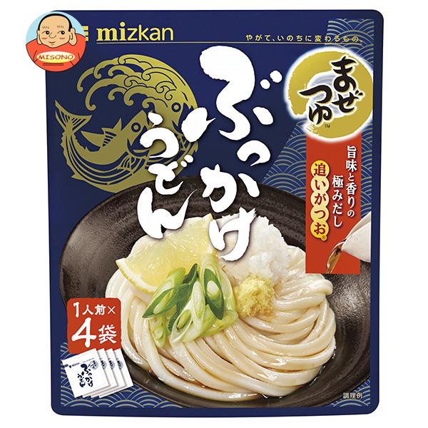 ミツカン まぜつゆ ぶっかけうどん (29g×4袋)×12袋入｜ 送料無料 うどん つゆ 調味料 麺つゆ めんつゆのサムネイル