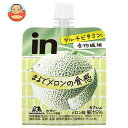 森永製菓 inゼリー フルーツ食感 メロン味 150gパウチ×36本入｜ 送料無料 ゼリー ゼリー飲料 メロン