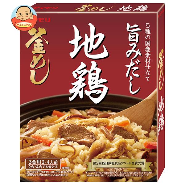 [ポイント5倍！6/27(金)1時59分まで全品対象エントリー&購入]ヤマモリ 地鶏 釜めしの素 215g×5箱入｜ 送料無料 一般食品 調味料 炊き込みごはんの素 3～4人前