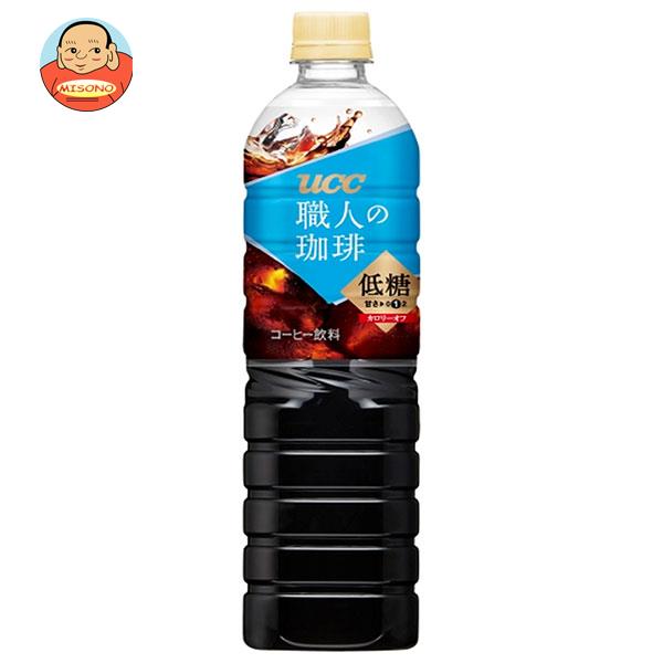 UCC 職人の珈琲 低糖 900mlペットボトル×12本入｜ 送料無料 ucc コーヒー 珈琲 アイスコーヒー PETのサムネイル