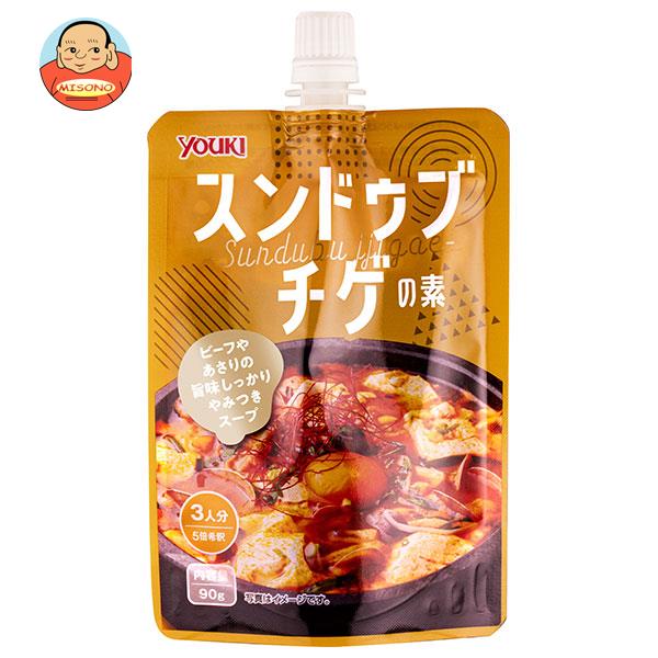 ユウキ食品 スンドゥブチゲの素 90g袋×30(5×6)袋入｜ 送料無料 スンドゥブ チゲ