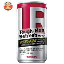 ヤクルト Tough-Man Refresh(タフマン リフレッシュ) 190g缶×30本入｜ 送料無料 高麗人参 栄養 ビタミン 炭酸 カフェインレス 栄養機能食品