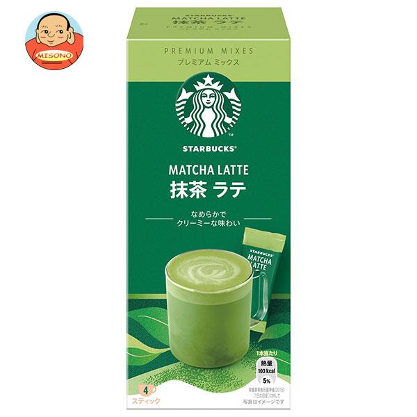 ネスレ日本 スターバックス プレミアム ミックス 抹茶ラテ (24g×4P)×24箱入×(2ケース)｜ 送料無料 スティック 抹茶 ラテ まっちゃ スタバのサムネイル