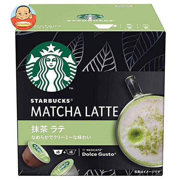 ネスレ日本 スターバックス 抹茶ラテ ネスカフェ ドルチェ グスト 専用カプセル 12個(6杯分)×3箱入｜ 送料無料 スタバ 抹茶のサムネイル