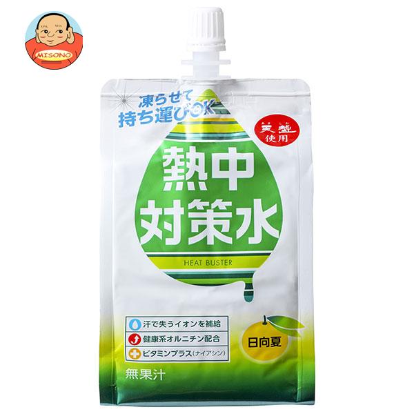 赤穂化成 熱中対策水 日向夏味 300gパウチ×30本入｜ 送料無料 熱中症対策 水分補給 塩分 ビタミン 冷凍のサムネイル