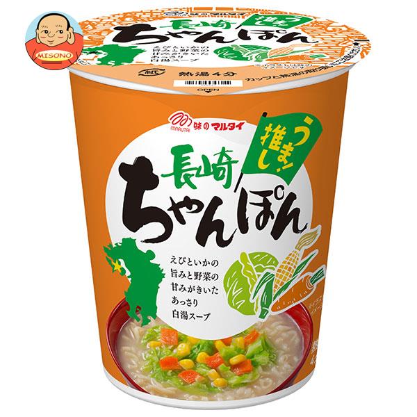 マルタイ 縦型長崎ちゃんぽん 65g 12個入｜ 送料無料 カップラーメン カップ麺 インスタント ラーメン 即席