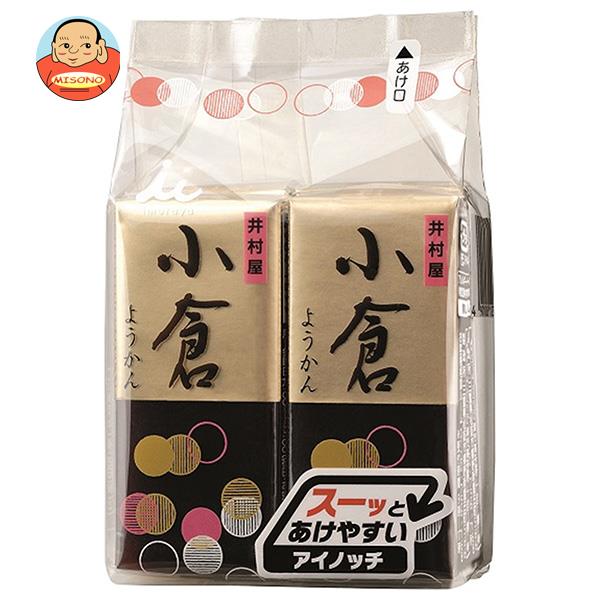 [ポイント5倍！6/27(金)1時59分まで全品対象エントリー&購入]井村屋 ミニようかん 小倉 (58g×4本)×12(6×2)袋入×(2ケース)｜ 送料無料 羊羹 和菓子 お菓子 おやつ
