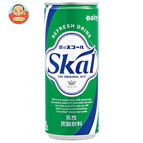 南日本酪農協同 スコールホワイト 250ml缶×20本入｜ 送料無料 スコール 炭酸 スパークリング 乳酸 缶 カルシウム