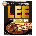 江崎グリコ ビーフカレーLEE 辛さ×30倍 180g×10箱入｜ 送料無料 リー 一般食品 レトルトカレー スパイス