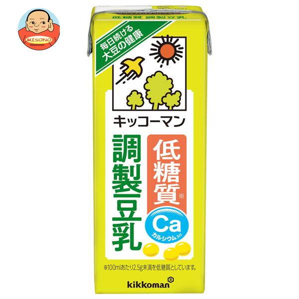 キッコーマン 低糖質 調製豆乳 200ml