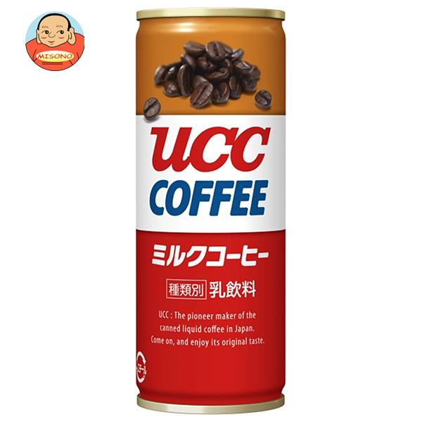 UCC ミルクコーヒー 250g缶×30本入×(2ケース)｜ 送料無料 ミルク コーヒー 珈琲 缶コーヒー ミルク珈琲 1