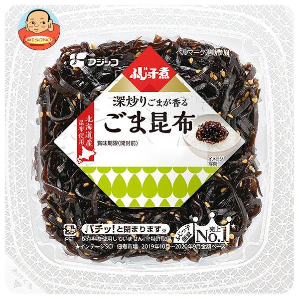 フジッコ ふじっ子煮 ごま昆布 74g×24(12×2)個入｜ 送料無料 一般食品 惣菜 佃煮 つくだに こんぶ