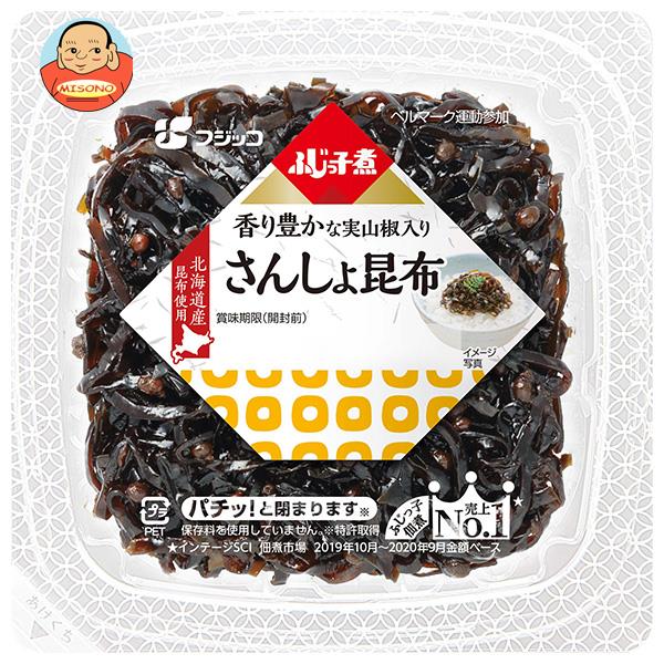 フジッコ ふじっ子煮 さんしょ昆布 74g×24(12×2)個入×(2ケース)｜ 送料無料 一般食品 惣菜 佃煮 つくだに こんぶ