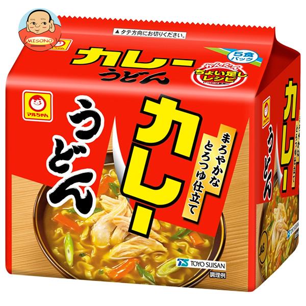[ポイント5倍！8/27(火)9時59分まで全品対象エントリー&購入]東洋水産 カレーうどん 甘口 5食パック×6個入｜ 送料無料 カレー うどん 袋麺 インスタントのサムネイル