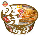 東洋水産 マルちゃん あじわい豚汁うどん 109g×12個入｜ 送料無料 インスタント カップ麺 うどん 豚汁 とん汁