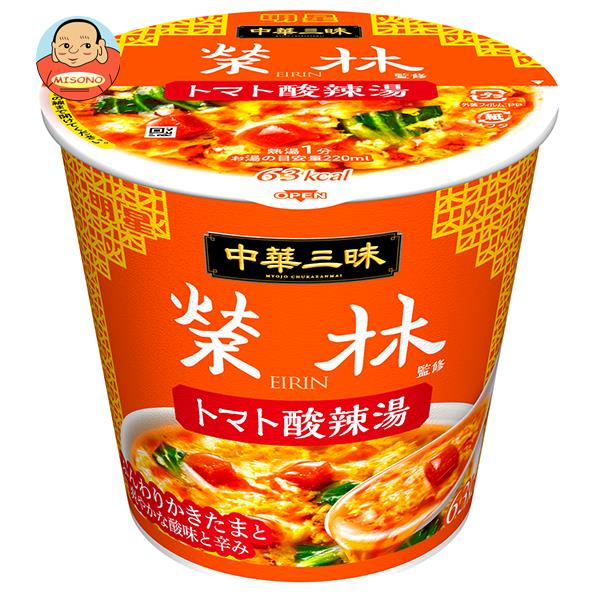 明星食品 中華三昧 榮林 トマト酸辣湯 18g×6個入｜ 送料無料 インスタント 即席 スープ