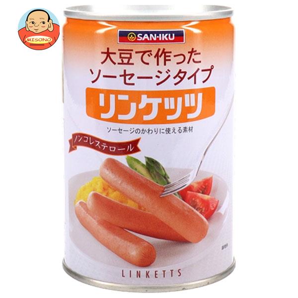 三育フーズ リンケッツ大 400g×24個入×(2ケース)｜ 送料無料 一般食品 大豆 惣菜 ウインナー ソーセージ