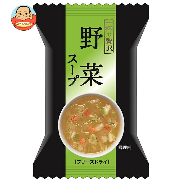 楽天飲料 食品専門店 味園サポートハチ食品 一杯の贅沢 野菜スープ 10食×2個入｜ 送料無料 インスタント食品 フリーズドライ