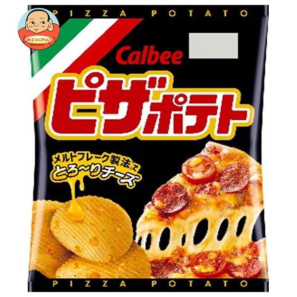 【送料無料・メーカー/問屋直送品・代引不可】カルビー ピザポテト 60g×12個入｜ お菓子 スナック菓子 ポテトチップス Calbee