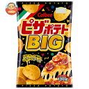 【送料無料 メーカー/問屋直送品 代引不可】カルビー ピザポテト BIG 130g×12袋入｜ お菓子 スナック菓子 ビッグ ピザ チーズ