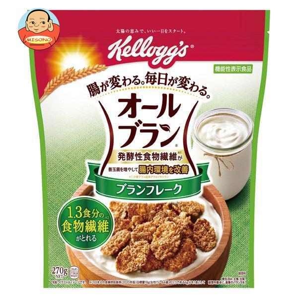 ケロッグ オールブラン ブランフレーク 270g×6入｜ 送料無料 健康 朝食 フレーク