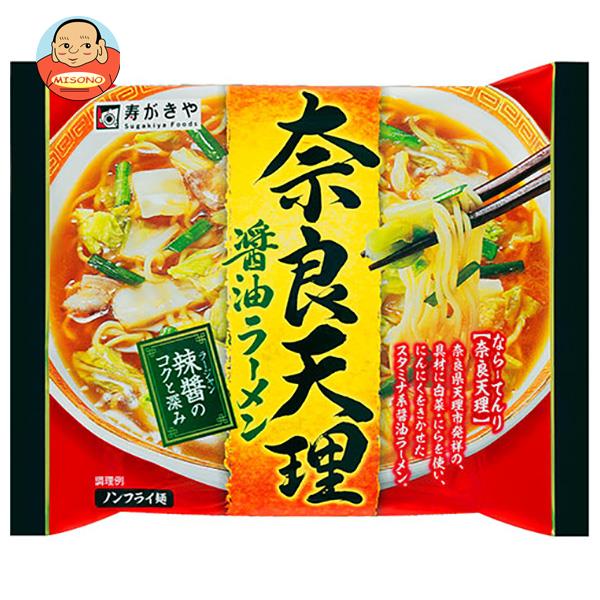 寿がきや 即席 奈良天理醤油ラーメン 126g×12袋入｜ 