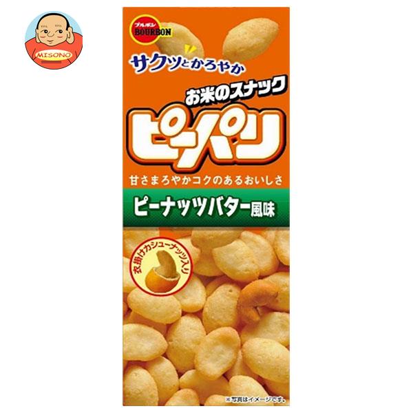 ブルボン ピーパリ ピーナッツバター風味 54g×20(10×2)個入×(2ケース)｜ 送料無料 お菓子 おやつ スナック菓子 おつまみのサムネイル