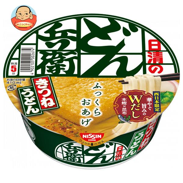日清食品 日清のどん兵衛 きつねうどん [西] 95g×12個入｜ 送料無料 一般食品 インスタント食品 カップ麺 うどんのサムネイル