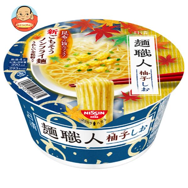 日清食品 日清麺職人 柚子しお 76g×12個入｜ 送料無料 インスタント麺 ラーメン 即席のサムネイル
