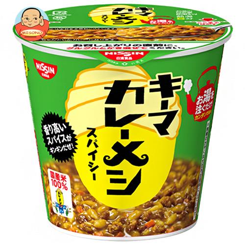 日清食品 日清 キーマカレーメシ スパイシー 105g×6個入×(2ケース)｜ 送料無料 一般食品 インスタント食品