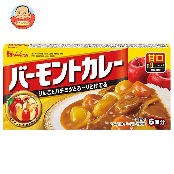 ハウス食品 バーモントカレー 甘口 115g×10個入×(2ケース)｜ 送料無料 調味料 カレー ルウ