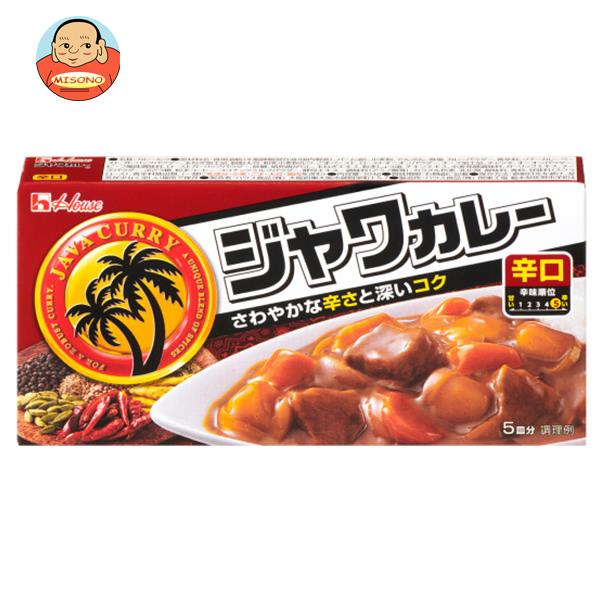 ハウス食品 ジャワカレー 辛口 104g×10個入×(2ケース)｜ 送料無料 カレー カレールー カレー 辛口 調味料