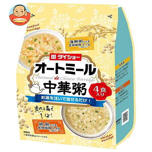 ダイショー オートミールde中華粥 鶏粥＆海鮮粥 79.8g×10袋入×(2ケース)｜送料無料 一般食品 インスタント おかゆ