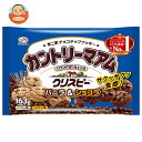 不二家 カントリーマアム クリスピー バニラ&ショコラ 163g×16袋入｜ 送料無料 お菓子 クッキー 袋 バニラ ショコラ