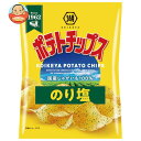 コイケヤ ポテトチップス のり塩 60g×12袋入｜ 送料無料 お菓子 スナック菓子 のりしお ポテチ