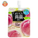 たらみ おいしい蒟蒻ゼリー ピーチ味 150gパウチ×30本入| 送料無料 ゼリー飲料 こんにゃく 桃 パウチ 低カロリー