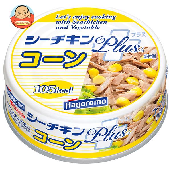 はごろもフーズ シーチキンPLUSコーン 80g缶×24個入｜ 送料無料 一般食品 缶詰 水産物加工品 ツナのサムネイル