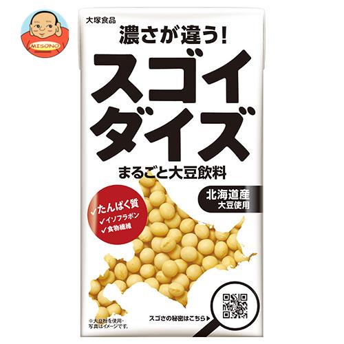 大塚食品 スゴイダイズ無調整タイプ 950ml紙パック×6本入×(2ケース)｜ 送料無料 大豆 紙パック イソフラボン カルシウム