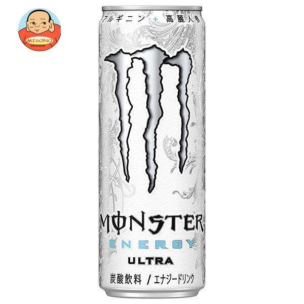 アサヒ飲料 MONSTER（モンスター） ウルトラ 355ml缶×24本入｜ 送料無料 炭酸飲料 栄養 缶 エナジードリンク