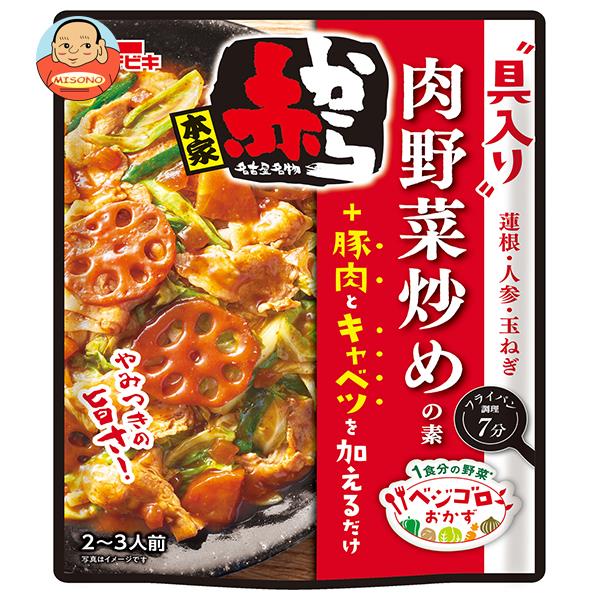 イチビキ ベジゴロおかず 赤から 肉野菜炒めの素 245g×10袋入｜ 送料無料 赤から 料理の素のサムネイル