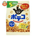 東ハト ポテコ うましお味 5P 110g×12袋入| 送料無料 お菓子 スナック菓子 塩味 小分け